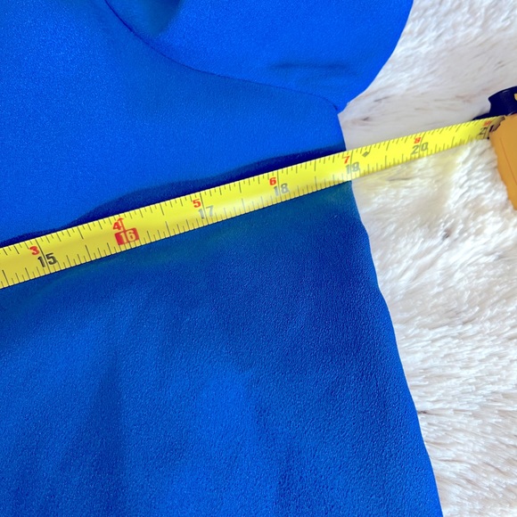 Calvin Klein royal blue women blouse - Picture 6 of 6